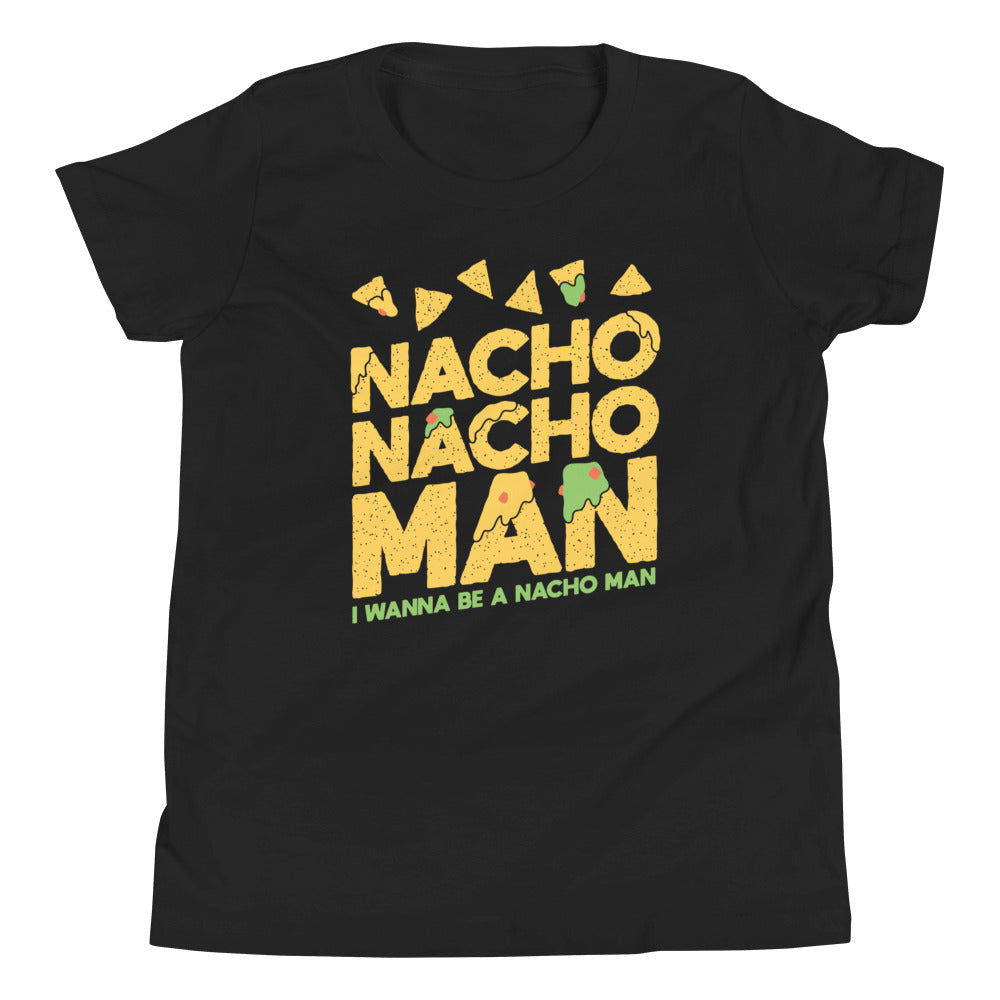 Nacho Nacho Man Kid's Youth Tee Hoodie, Sweatshirt | PureTeeCo.com (Image 2)