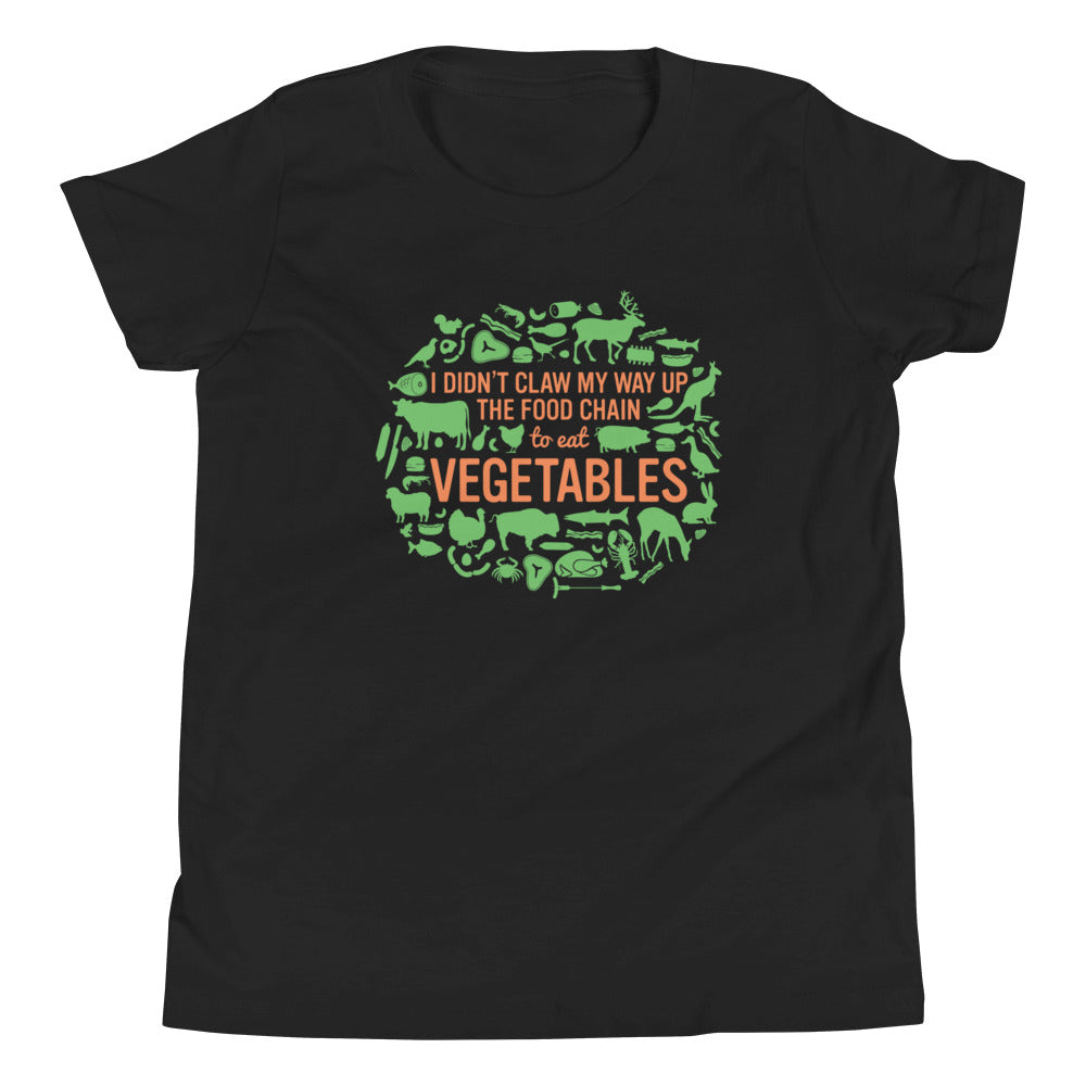 Top Of The Food Chain Kid's Youth Tee Hoodie, Sweatshirt | PureTeeCo.com (Image 2)