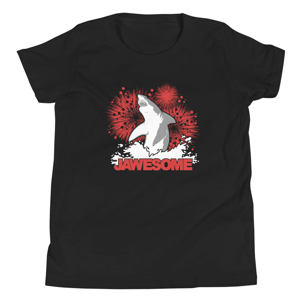 Jawesome! Kid's Youth Tee Hoodie, Sweatshirt | PureTeeCo.com (Image 2)
