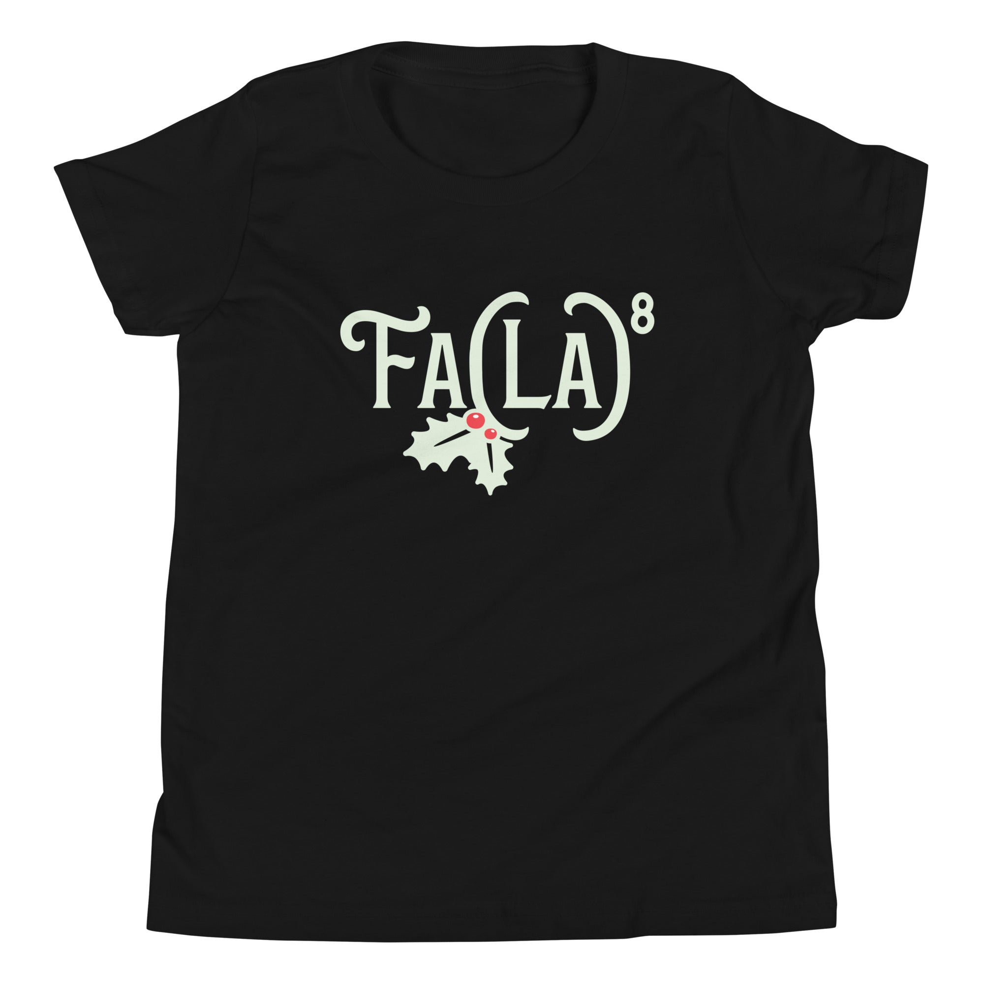 Fa LaLaLaLaLaLaLaLa Kid's Youth Tee Hoodie, Sweatshirt | PureTeeCo.com (Image 2)