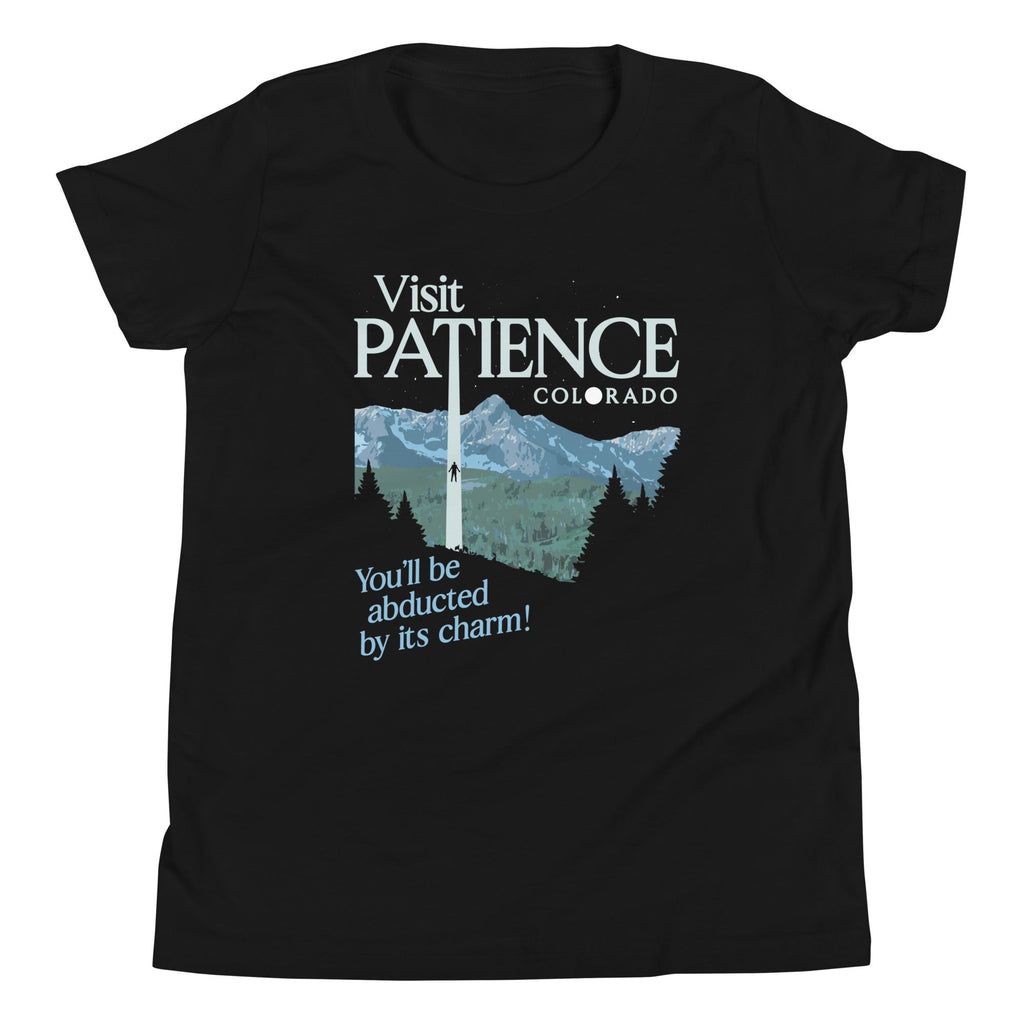 Visit Patience Colorado Kid's Youth Tee Hoodie, Sweatshirt | PureTeeCo.com (Image 2)