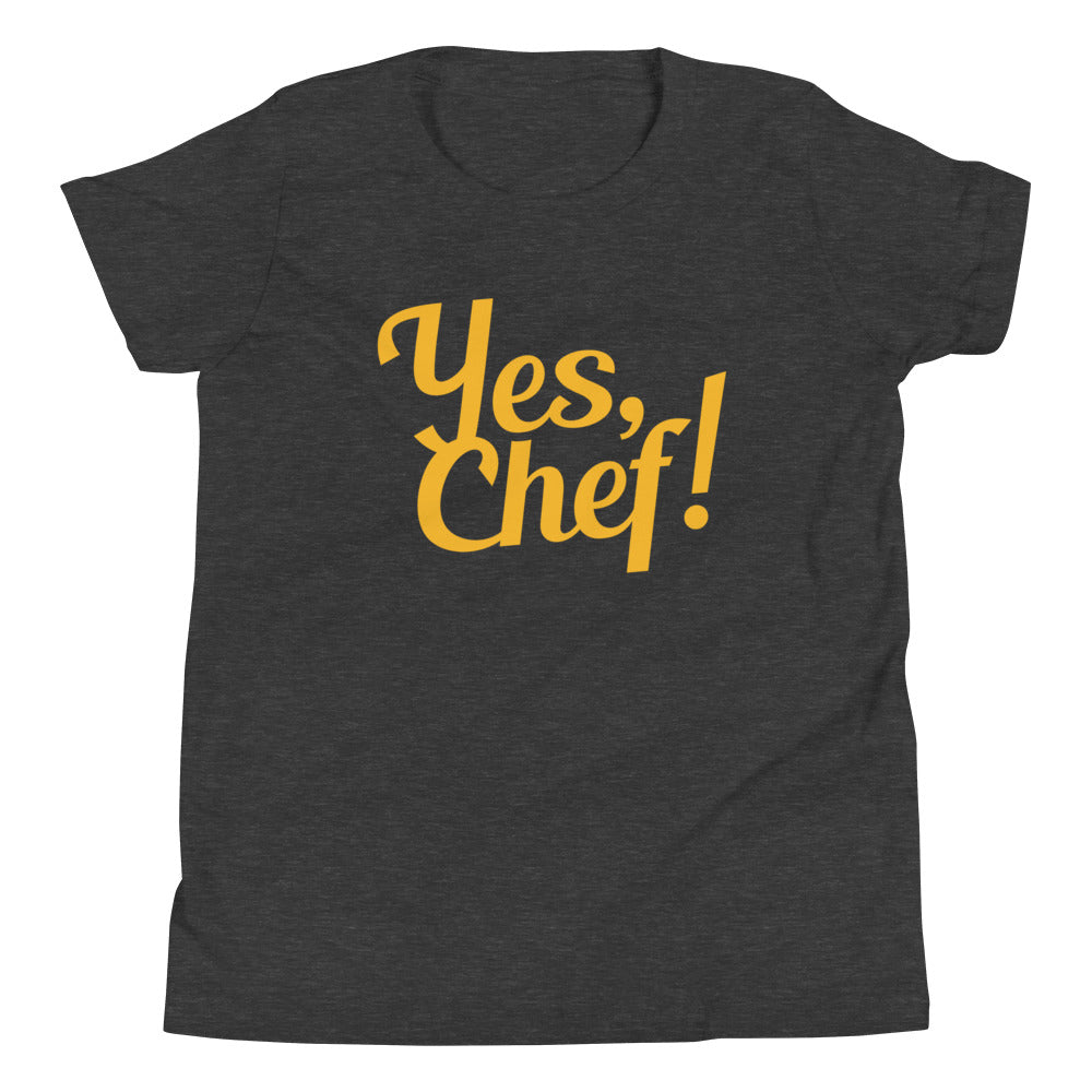 Yes, Chef! Kid's Youth Tee Hoodie, Sweatshirt | PureTeeCo.com (Image 1)
