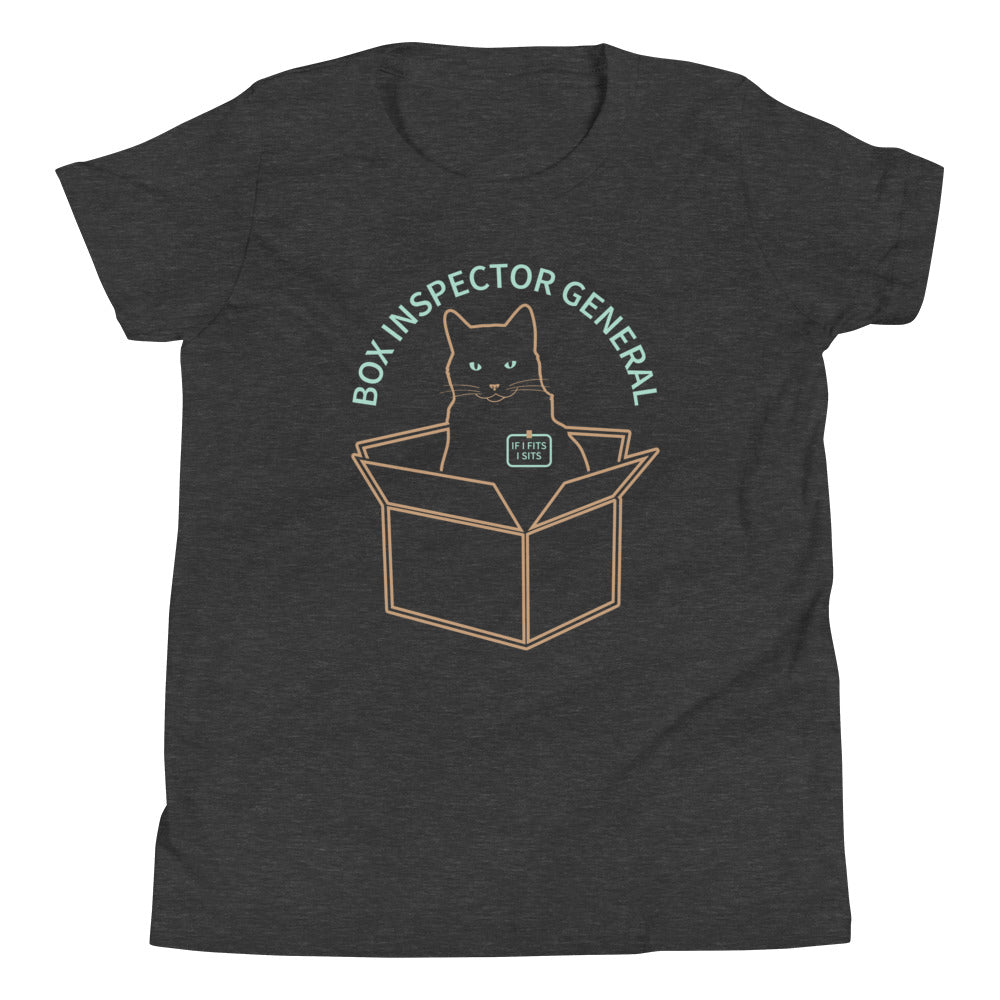 Box Inspector General Kid's Youth Tee Hoodie, Sweatshirt | PureTeeCo.com (Image 3)