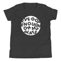 I've Got Enough On My Plate Kid's Youth Tee Hoodie, Sweatshirt | PureTeeCo.com (Image 1)