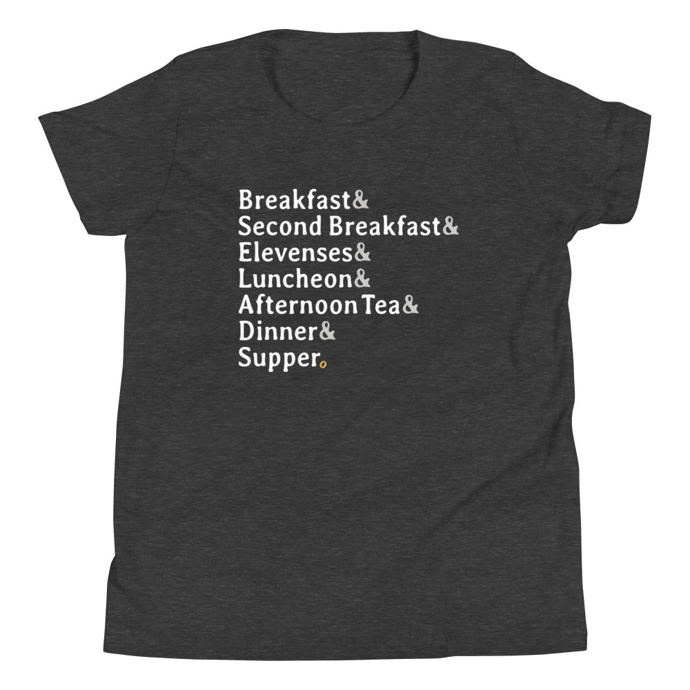 Typical Daily Meals Kid's Youth Tee Hoodie, Sweatshirt | PureTeeCo.com (Image 5)