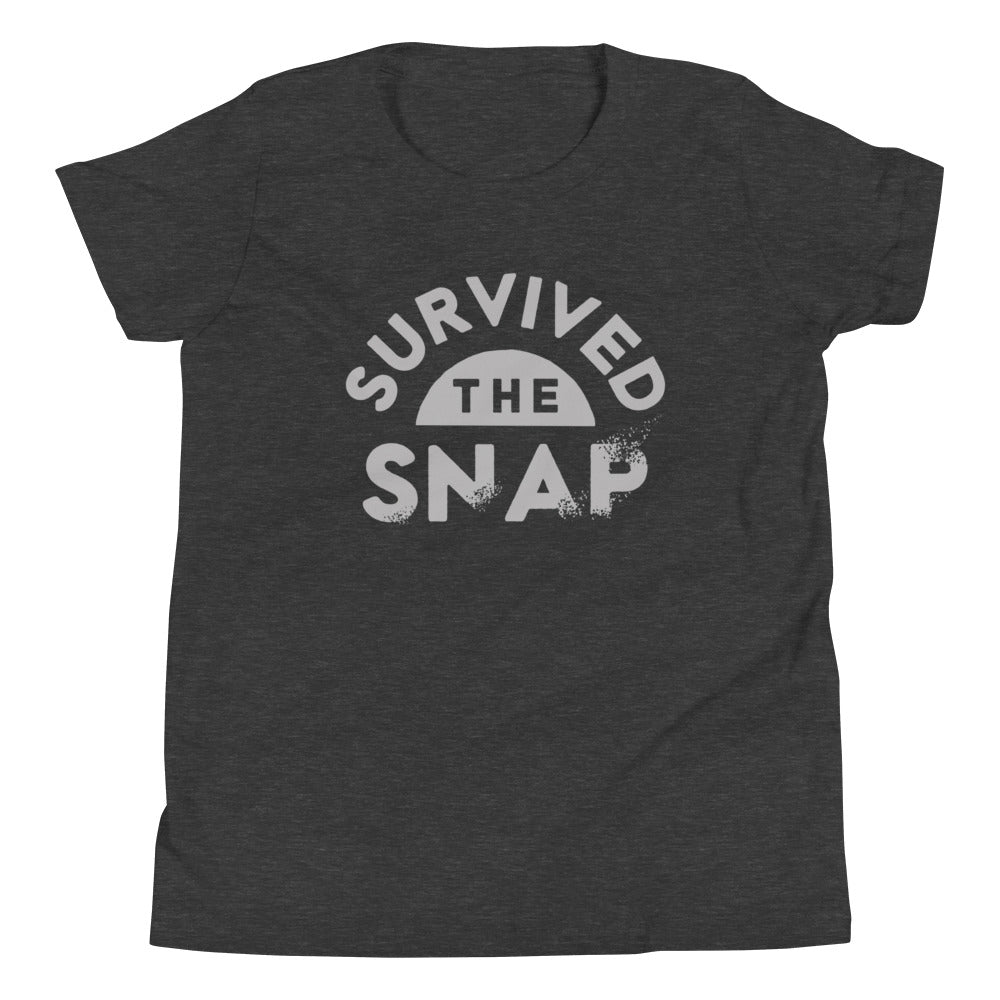 Survived The Snap Kid's Youth Tee Hoodie, Sweatshirt | PureTeeCo.com (Image 5)