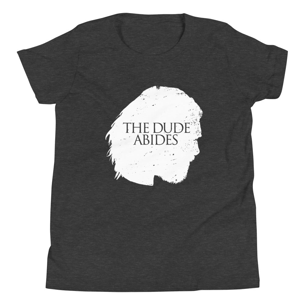 The Dude Abides Kid's Youth Tee Hoodie, Sweatshirt | PureTeeCo.com (Image 5)