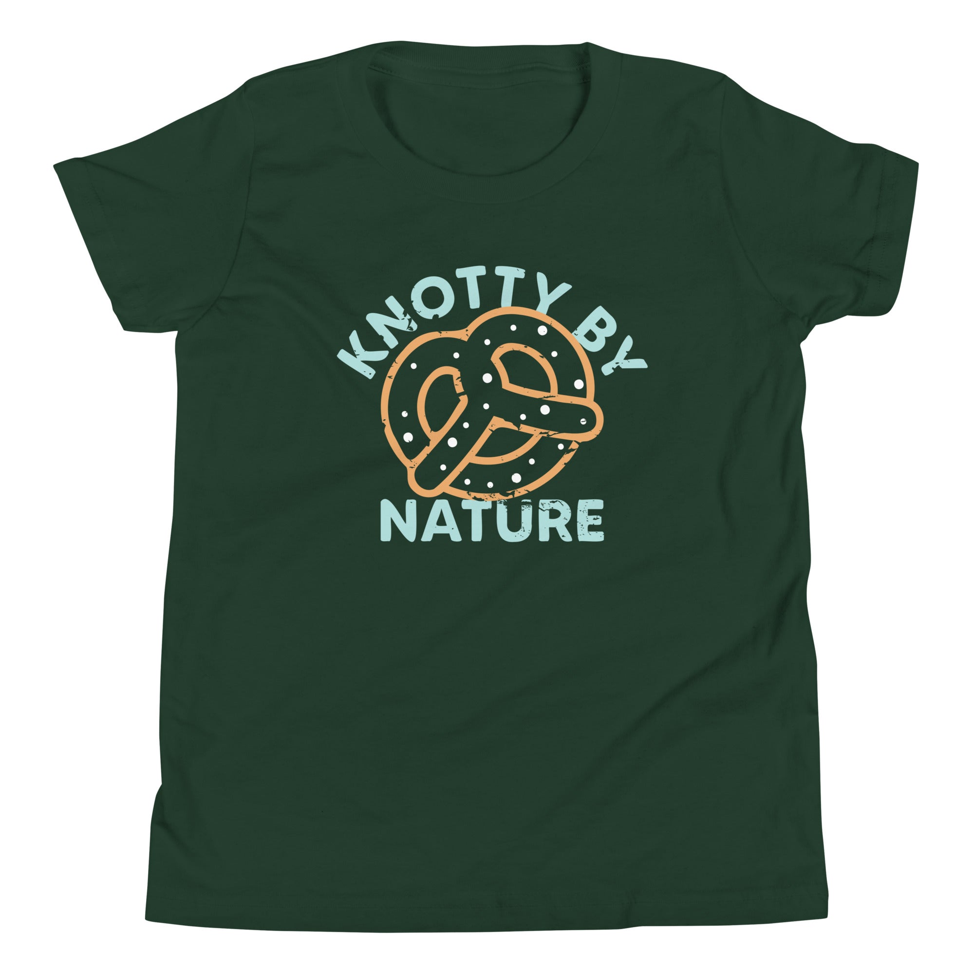 Knotty By Nature Kid's Youth Tee Hoodie, Sweatshirt | PureTeeCo.com (Image 4)
