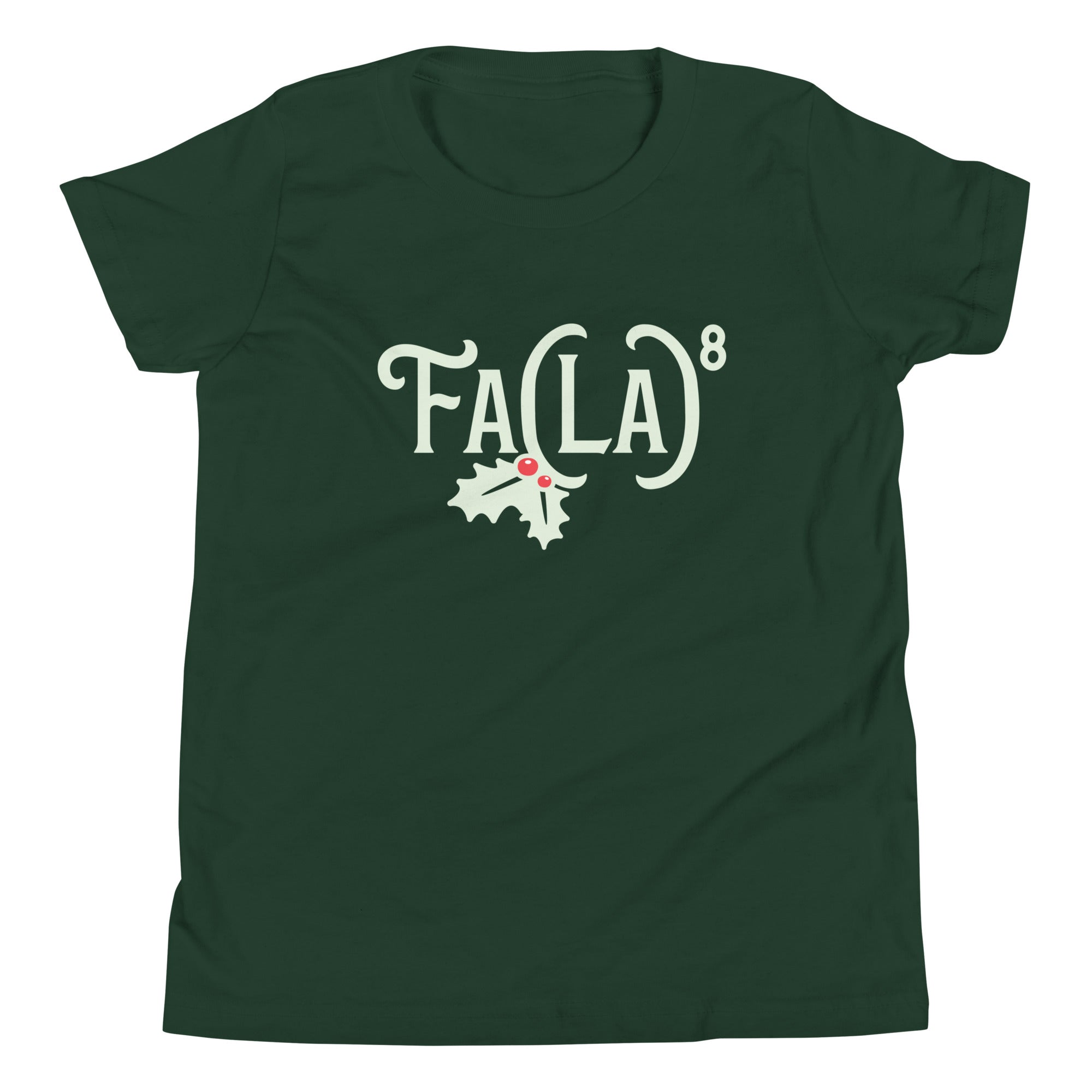 Fa LaLaLaLaLaLaLaLa Kid's Youth Tee Hoodie, Sweatshirt | PureTeeCo.com (Image 4)