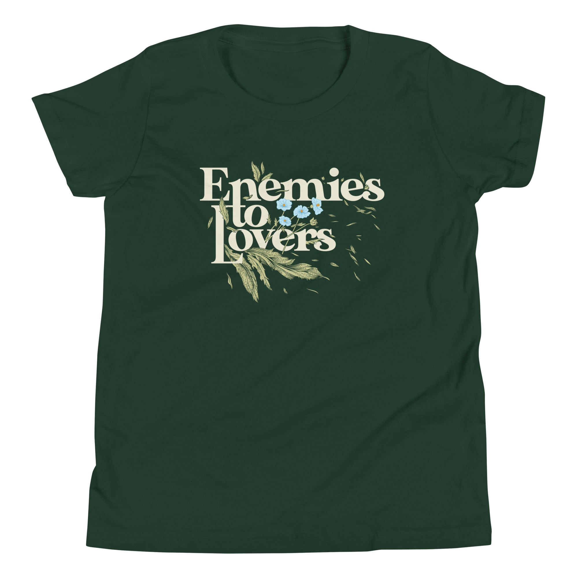Enemies To Lovers Kid's Youth Tee Hoodie, Sweatshirt | PureTeeCo.com (Image 4)