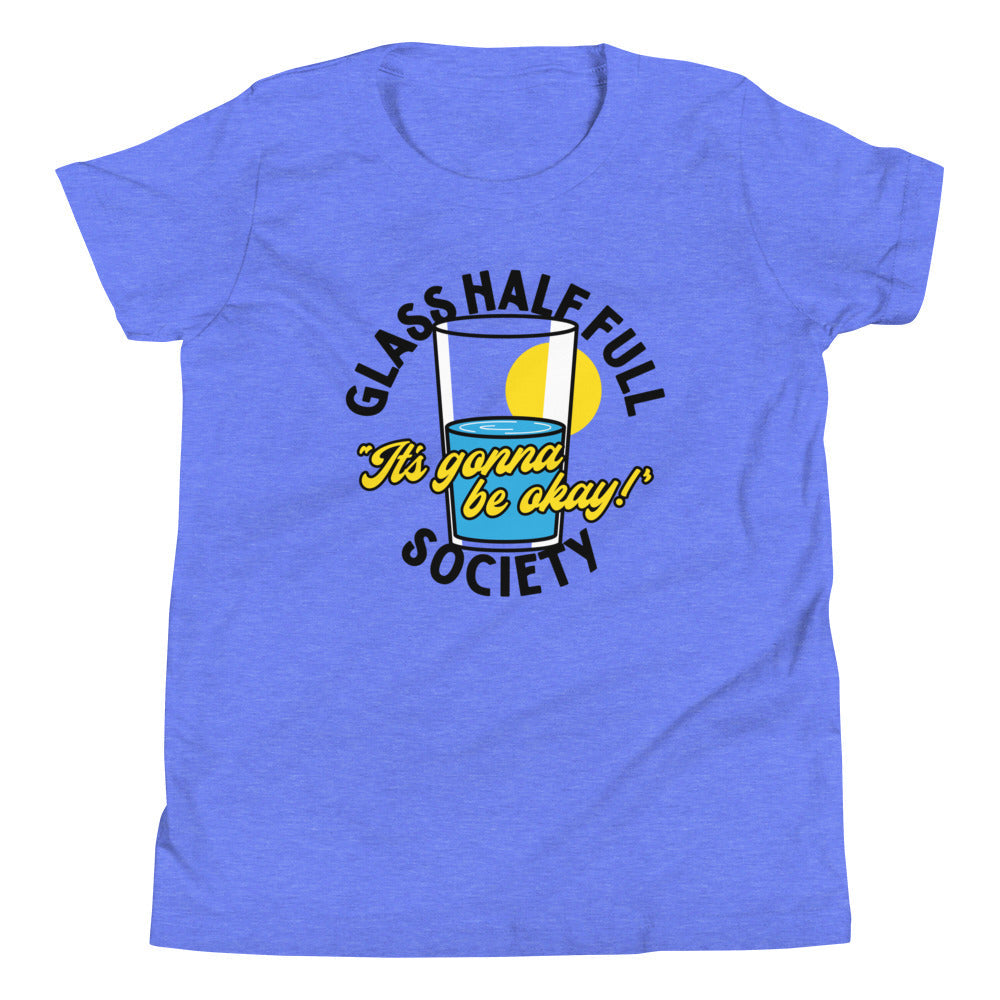 Glass Half Full Society Kid's Youth Tee Hoodie, Sweatshirt | PureTeeCo.com (Image 5)