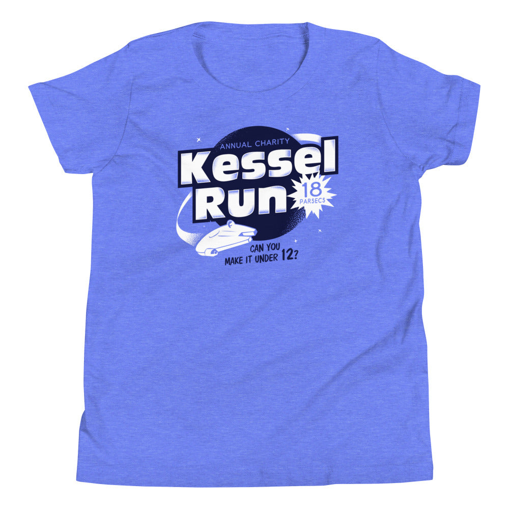 Kessel Run Kid's Youth Tee Hoodie, Sweatshirt | PureTeeCo.com (Image 3)