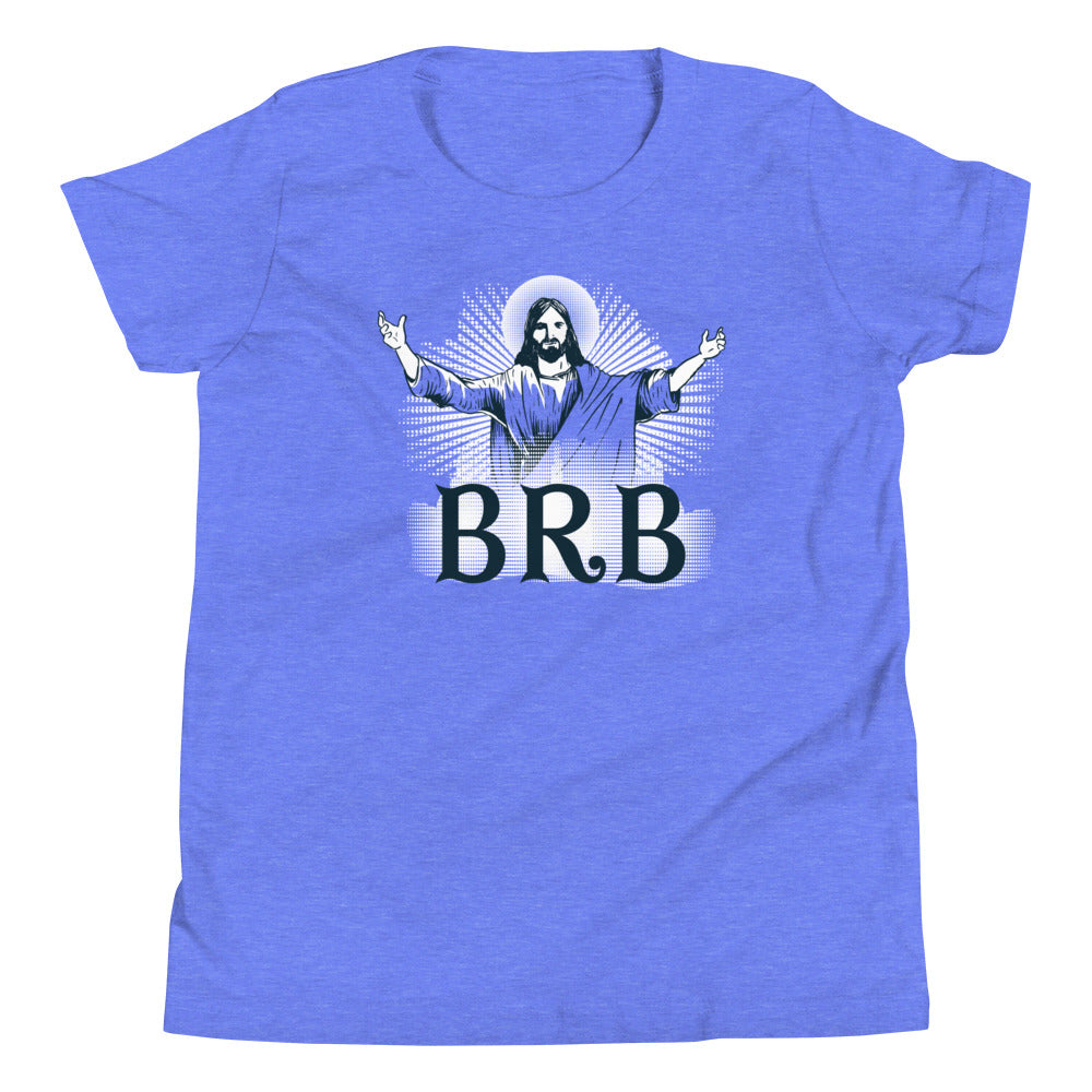 BRB Kid's Youth Tee Hoodie, Sweatshirt | PureTeeCo.com (Image 1)