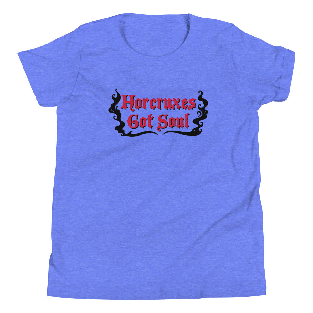 Horcruxes Got Soul Kid's Youth Tee Hoodie, Sweatshirt | PureTeeCo.com (Image 4)