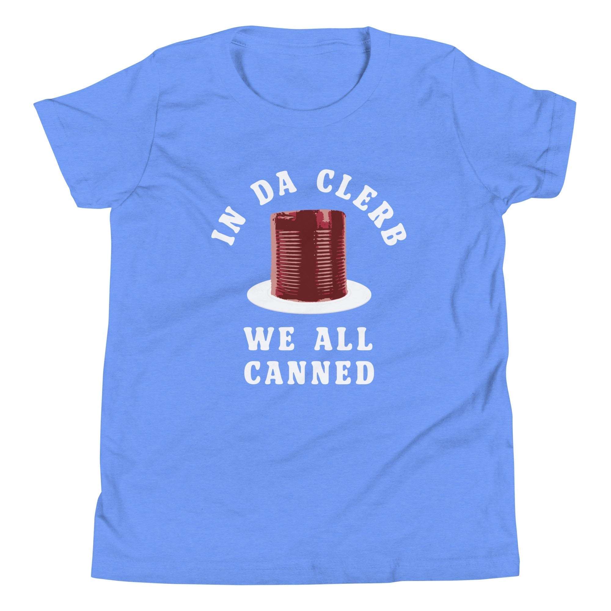 In Da Clerb We All Canned Kid's Youth Tee Hoodie, Sweatshirt | PureTeeCo.com (Image 5)
