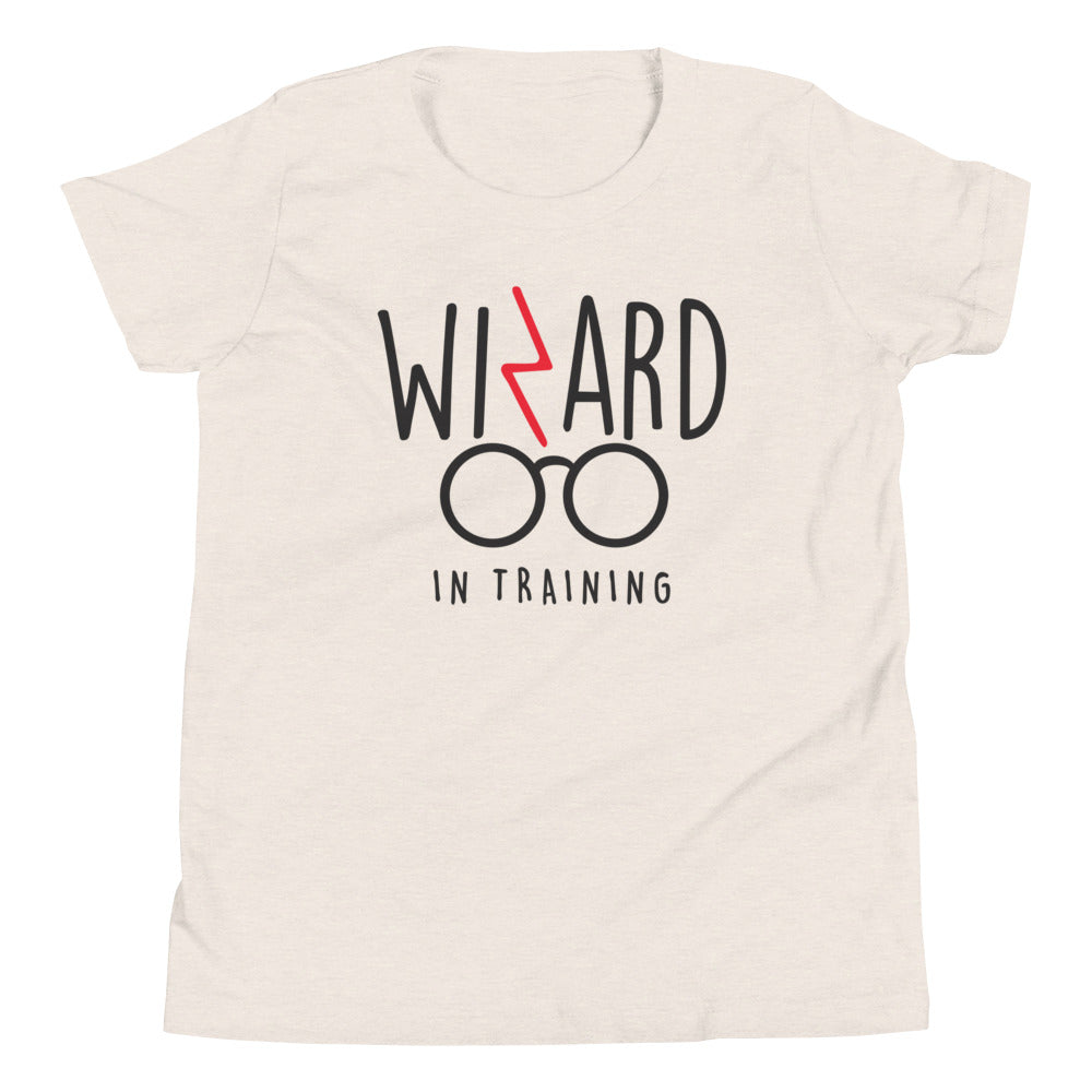 Wizard In Training Kid's Youth Tee Hoodie, Sweatshirt | PureTeeCo.com (Image 3)