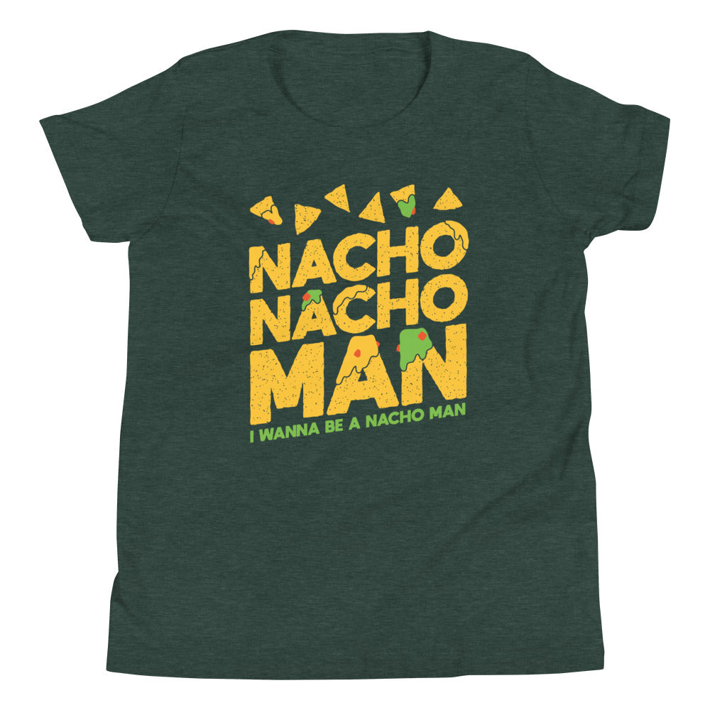 Nacho Nacho Man Kid's Youth Tee Hoodie, Sweatshirt | PureTeeCo.com (Image 5)
