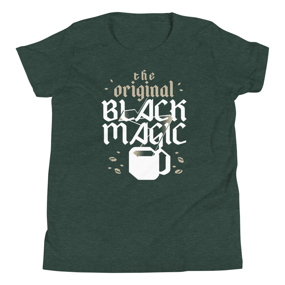 The Original Black Magic Kid's Youth Tee Hoodie, Sweatshirt | PureTeeCo.com (Image 3)