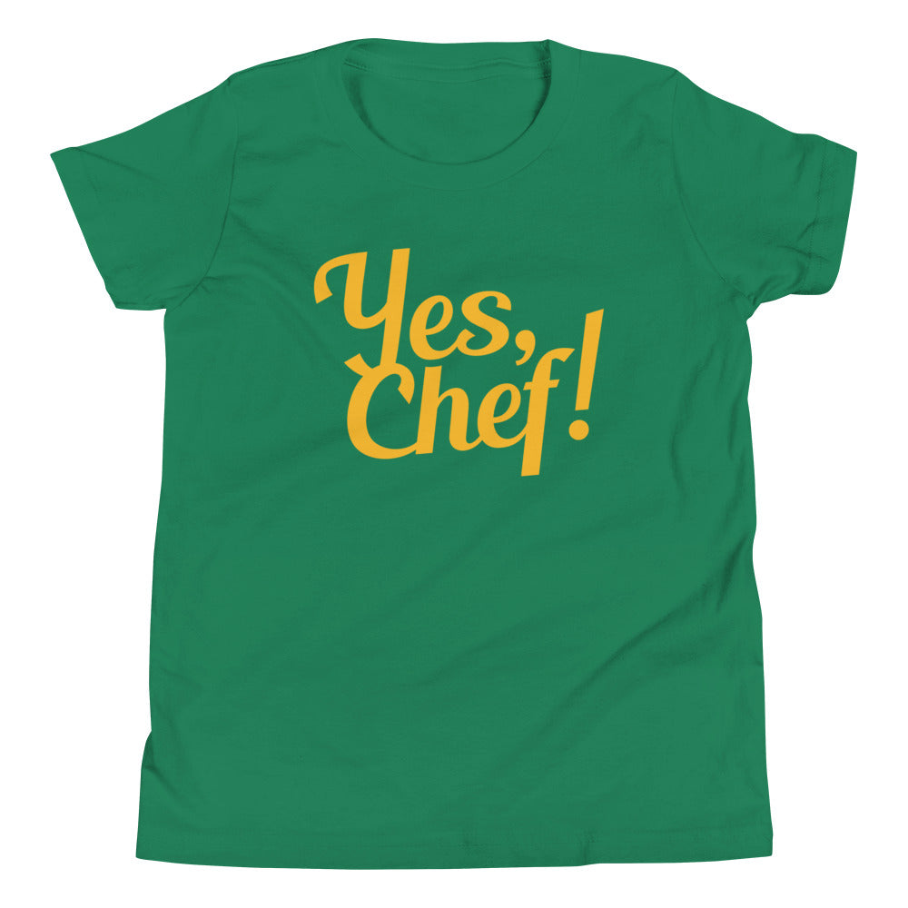 Yes, Chef! Kid's Youth Tee Hoodie, Sweatshirt | PureTeeCo.com (Image 4)