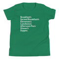 Typical Daily Meals Kid's Youth Tee Hoodie, Sweatshirt | PureTeeCo.com (Image 1)