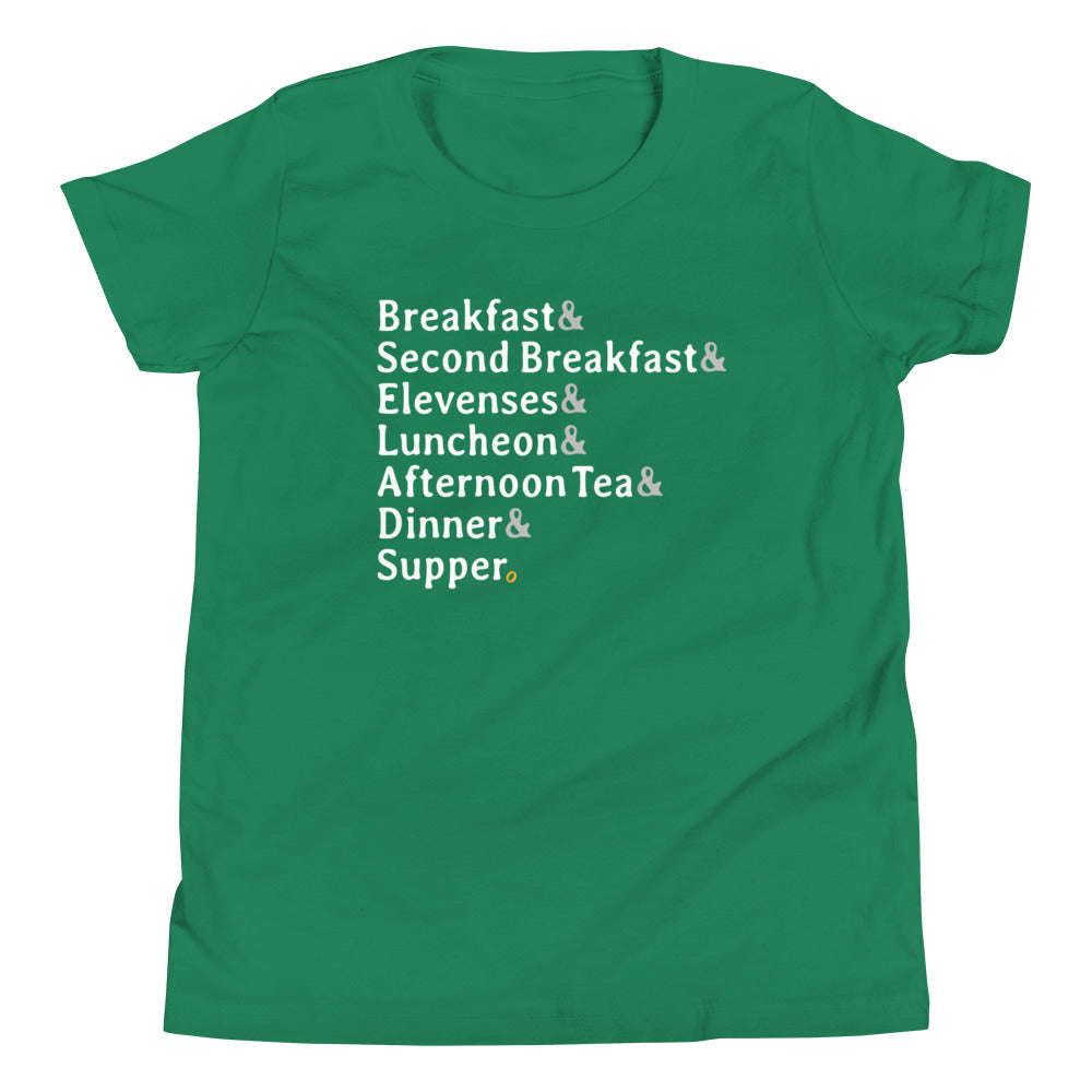 Typical Daily Meals Kid's Youth Tee Hoodie, Sweatshirt | PureTeeCo.com (Image 1)