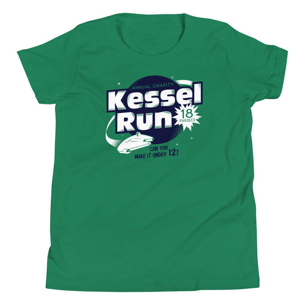 Kessel Run Kid's Youth Tee Hoodie, Sweatshirt | PureTeeCo.com (Image 1)