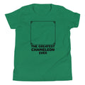 The Greatest Chameleon Ever Kid's Youth Tee Hoodie, Sweatshirt | PureTeeCo.com (Image 1)