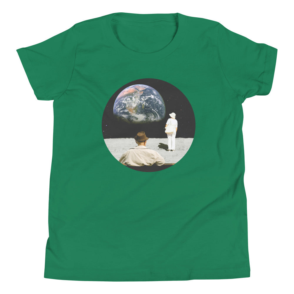 Tourist's View Kid's Youth Tee Hoodie, Sweatshirt | PureTeeCo.com (Image 3)