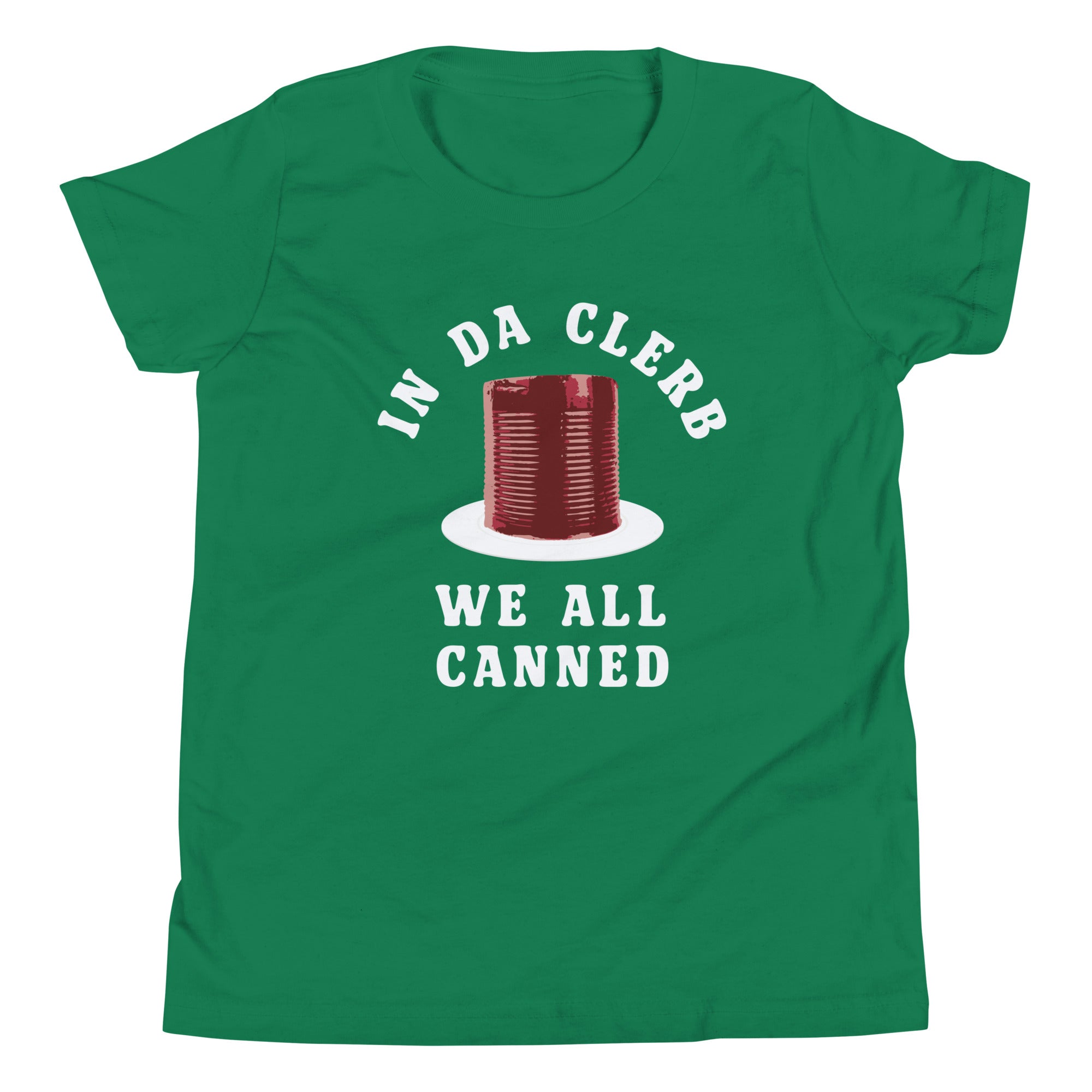 In Da Clerb We All Canned Kid's Youth Tee Hoodie, Sweatshirt | PureTeeCo.com (Image 4)