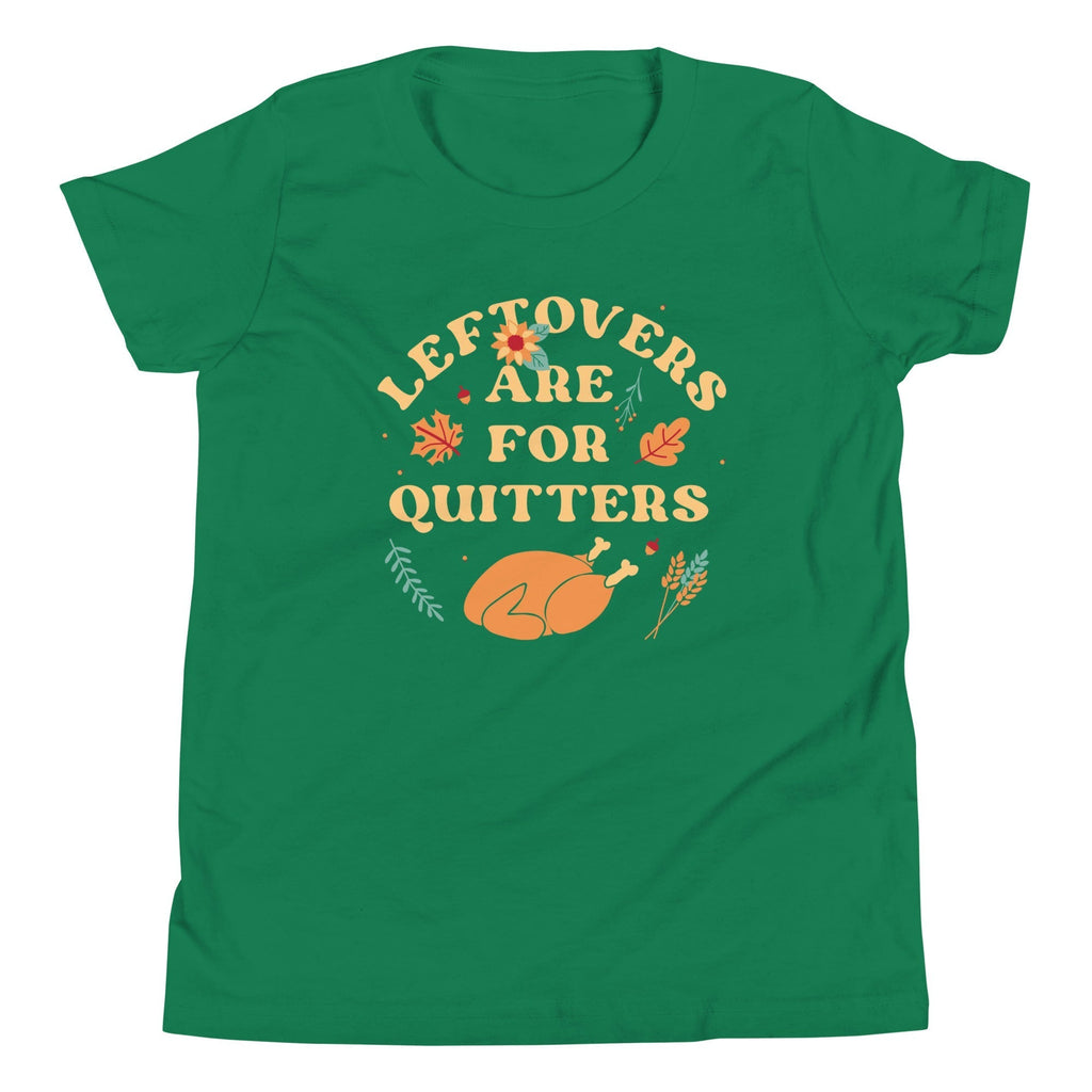 Leftovers Are For Quitters Kid's Youth Tee Hoodie, Sweatshirt | PureTeeCo.com (Image 5)
