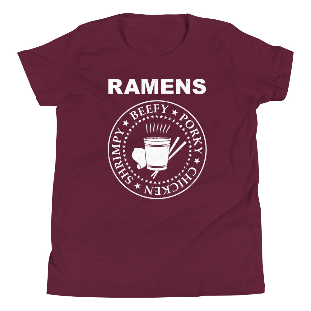 Ramens Kid's Youth Tee Hoodie, Sweatshirt | PureTeeCo.com (Image 3)