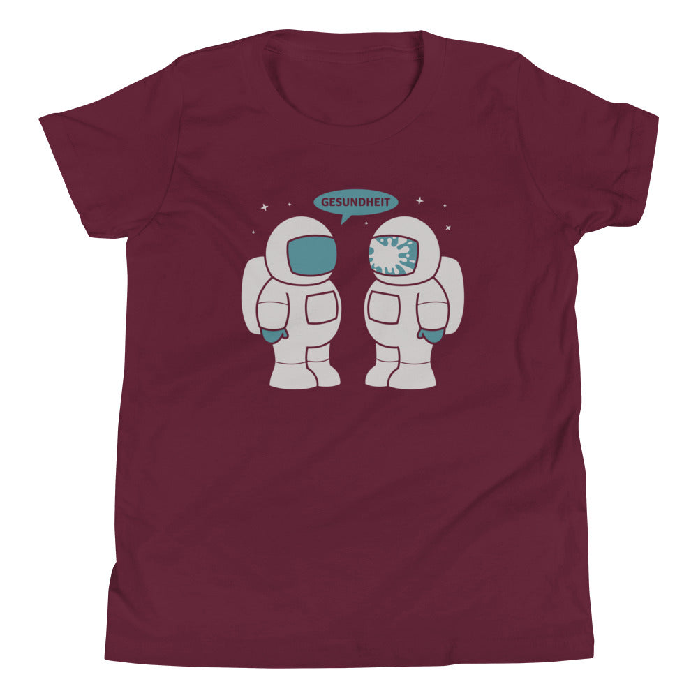 Space Sneeze Kid's Youth Tee Hoodie, Sweatshirt | PureTeeCo.com (Image 3)