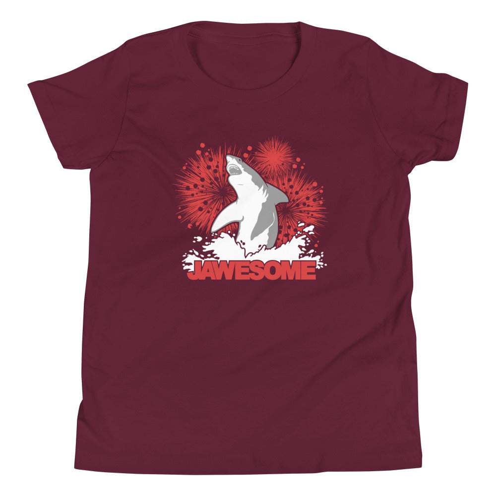 Jawesome! Kid's Youth Tee Hoodie, Sweatshirt | PureTeeCo.com (Image 3)