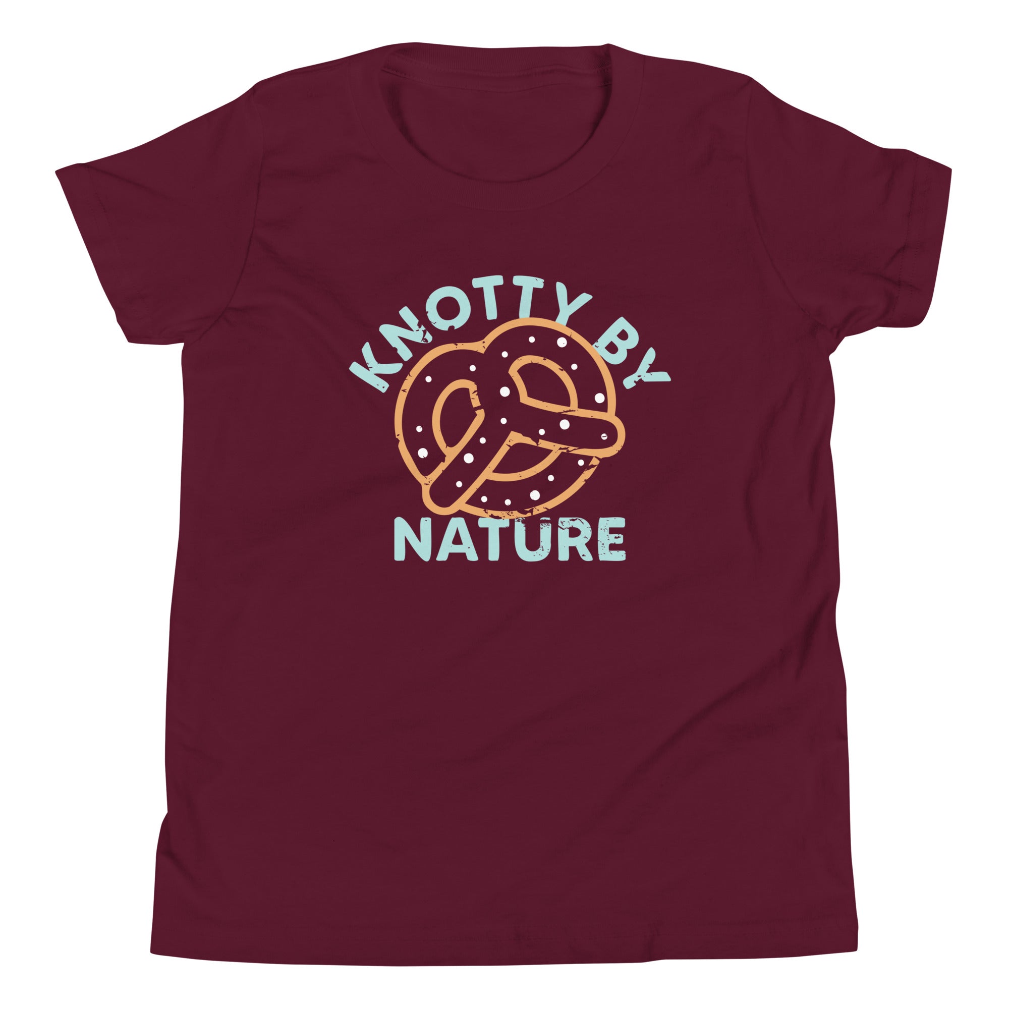 Knotty By Nature Kid's Youth Tee Hoodie, Sweatshirt | PureTeeCo.com (Image 3)