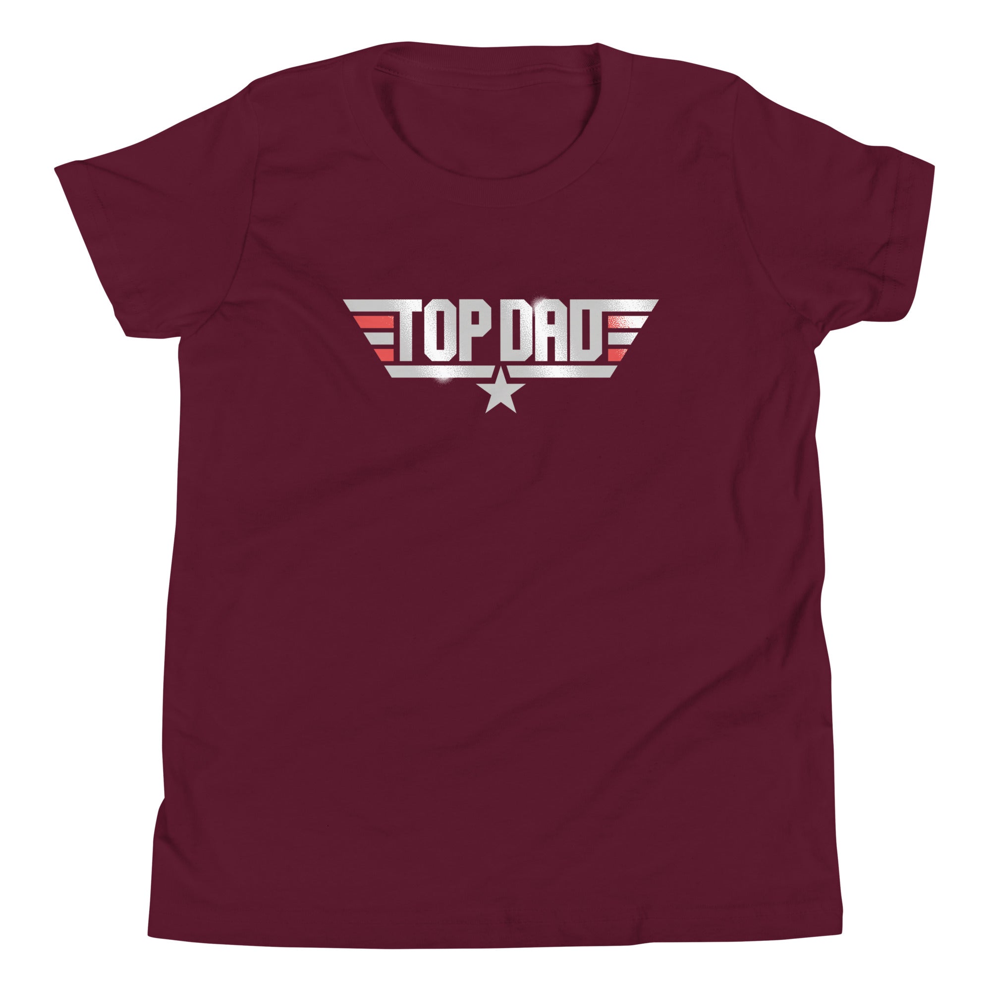 Top Dad Kid's Youth Tee Hoodie, Sweatshirt | PureTeeCo.com (Image 3)