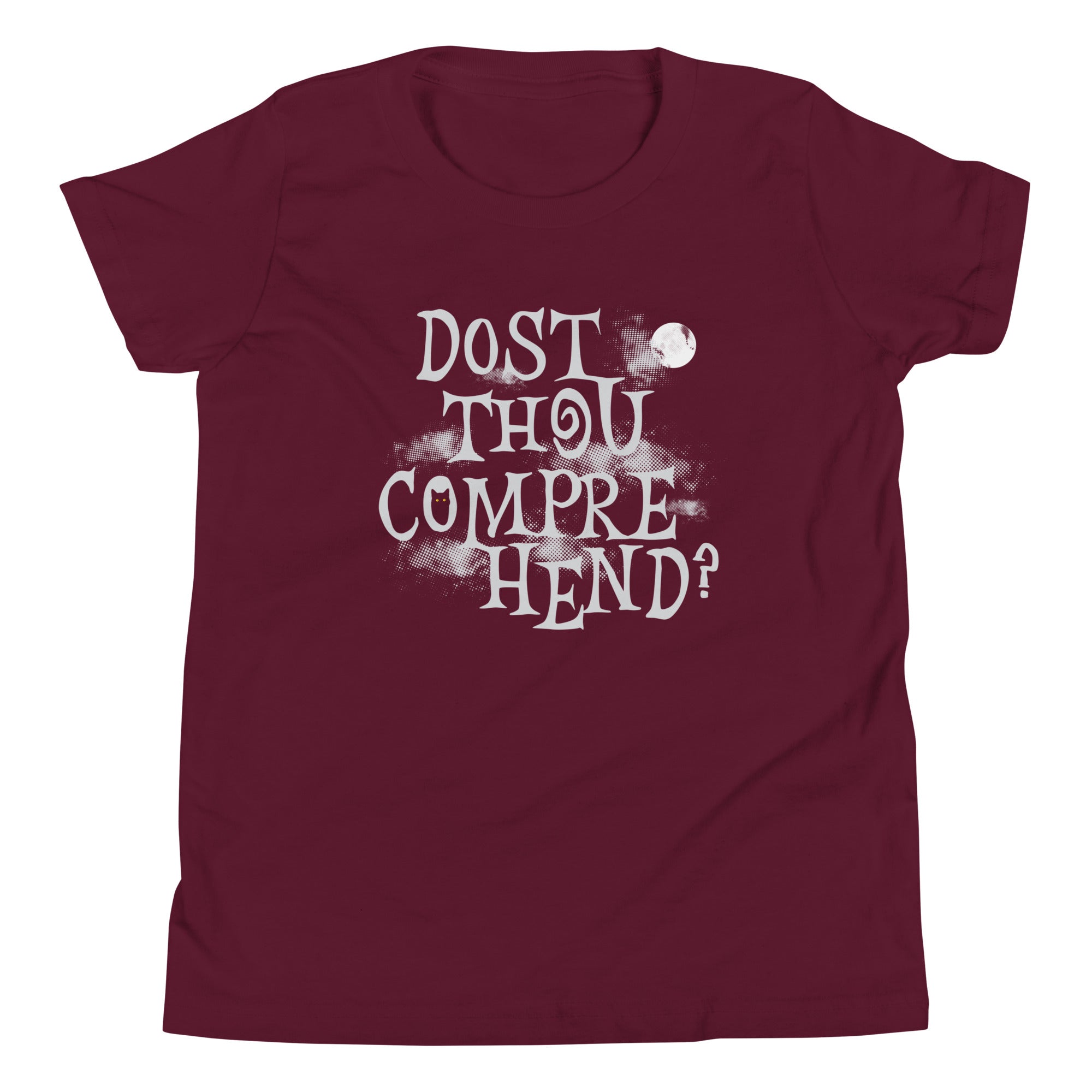 Dost Thou Comprehend? Kid's Youth Tee Hoodie, Sweatshirt | PureTeeCo.com (Image 3)