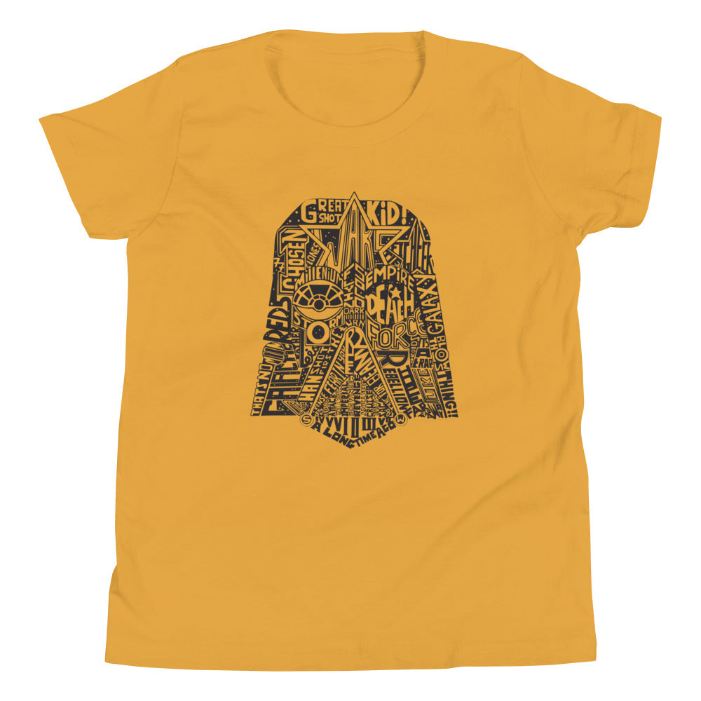 Star Words Kid's Youth Tee Hoodie, Sweatshirt | PureTeeCo.com (Image 3)