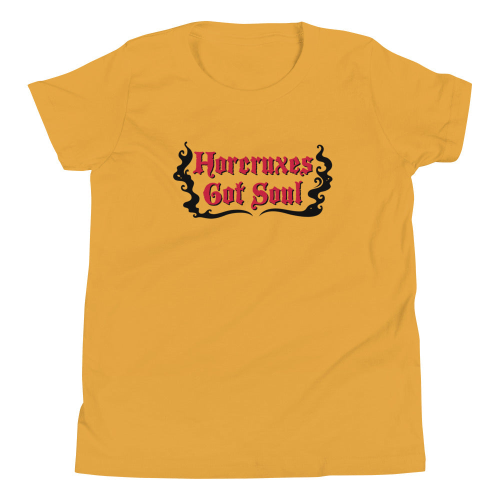 Horcruxes Got Soul Kid's Youth Tee Hoodie, Sweatshirt | PureTeeCo.com (Image 5)