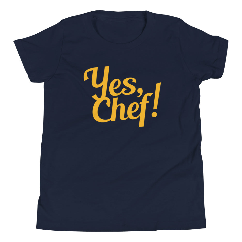 Yes, Chef! Kid's Youth Tee Hoodie, Sweatshirt | PureTeeCo.com (Image 3)