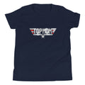 Top Mom Kid's Youth Tee Hoodie, Sweatshirt | PureTeeCo.com (Image 1)