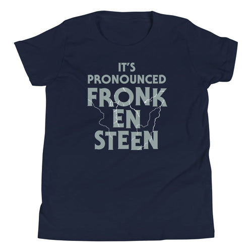 It's Pronounced Fronk-En-Steen Kid's Youth Tee Hoodie, Sweatshirt | PureTeeCo.com (Image 2)