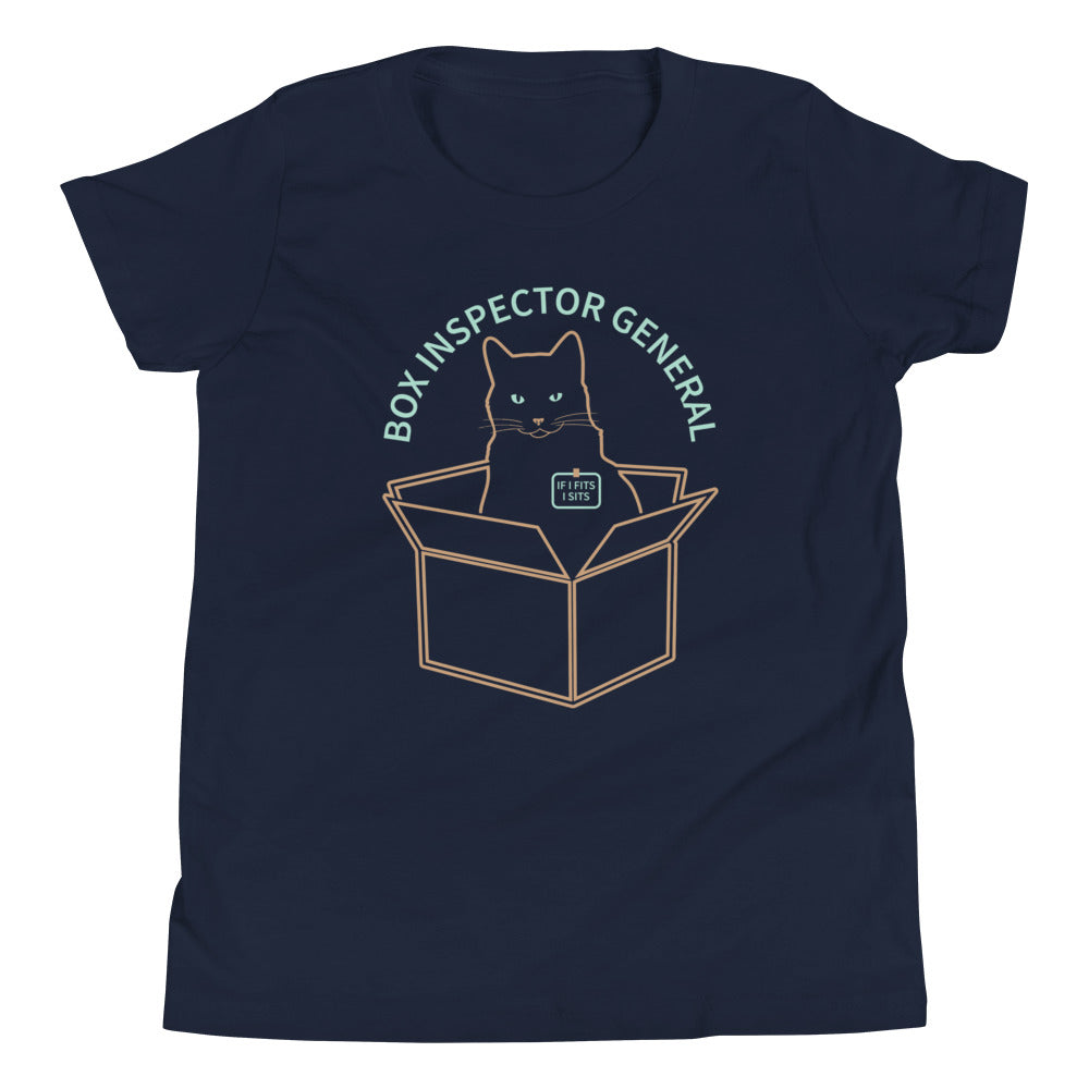 Box Inspector General Kid's Youth Tee Hoodie, Sweatshirt | PureTeeCo.com (Image 2)