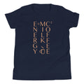 Energy Equals Milk Times Coffee Squared Kid's Youth Tee Hoodie, Sweatshirt | PureTeeCo.com (Image 1)