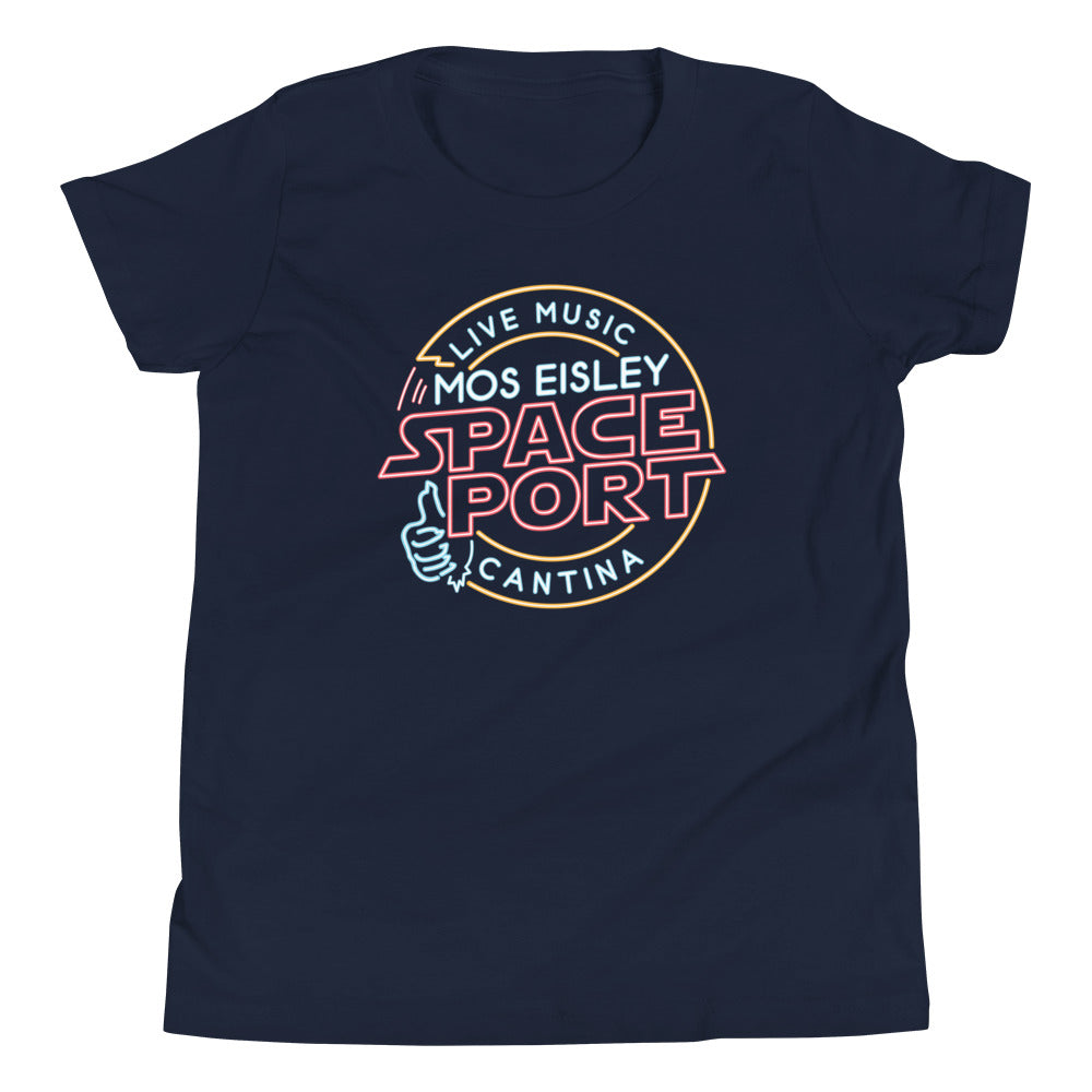 Mos Eisley Space Port Kid's Youth Tee Hoodie, Sweatshirt | PureTeeCo.com (Image 2)