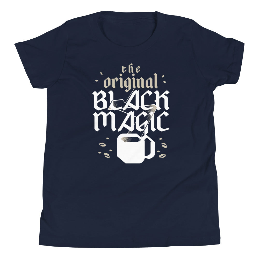 The Original Black Magic Kid's Youth Tee Hoodie, Sweatshirt | PureTeeCo.com (Image 2)