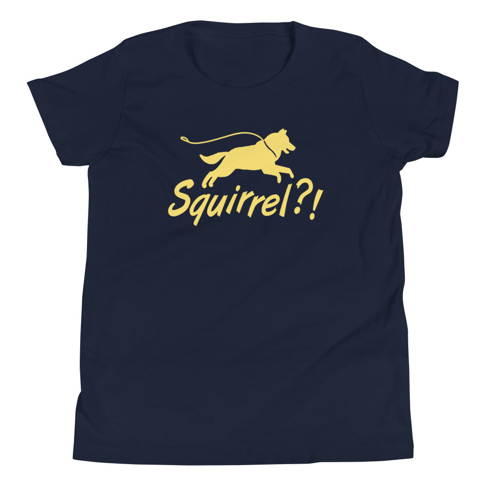 Squirrel?! Kid's Youth Tee Hoodie, Sweatshirt | PureTeeCo.com (Image 1)