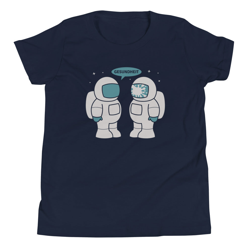 Space Sneeze Kid's Youth Tee Hoodie, Sweatshirt | PureTeeCo.com (Image 2)