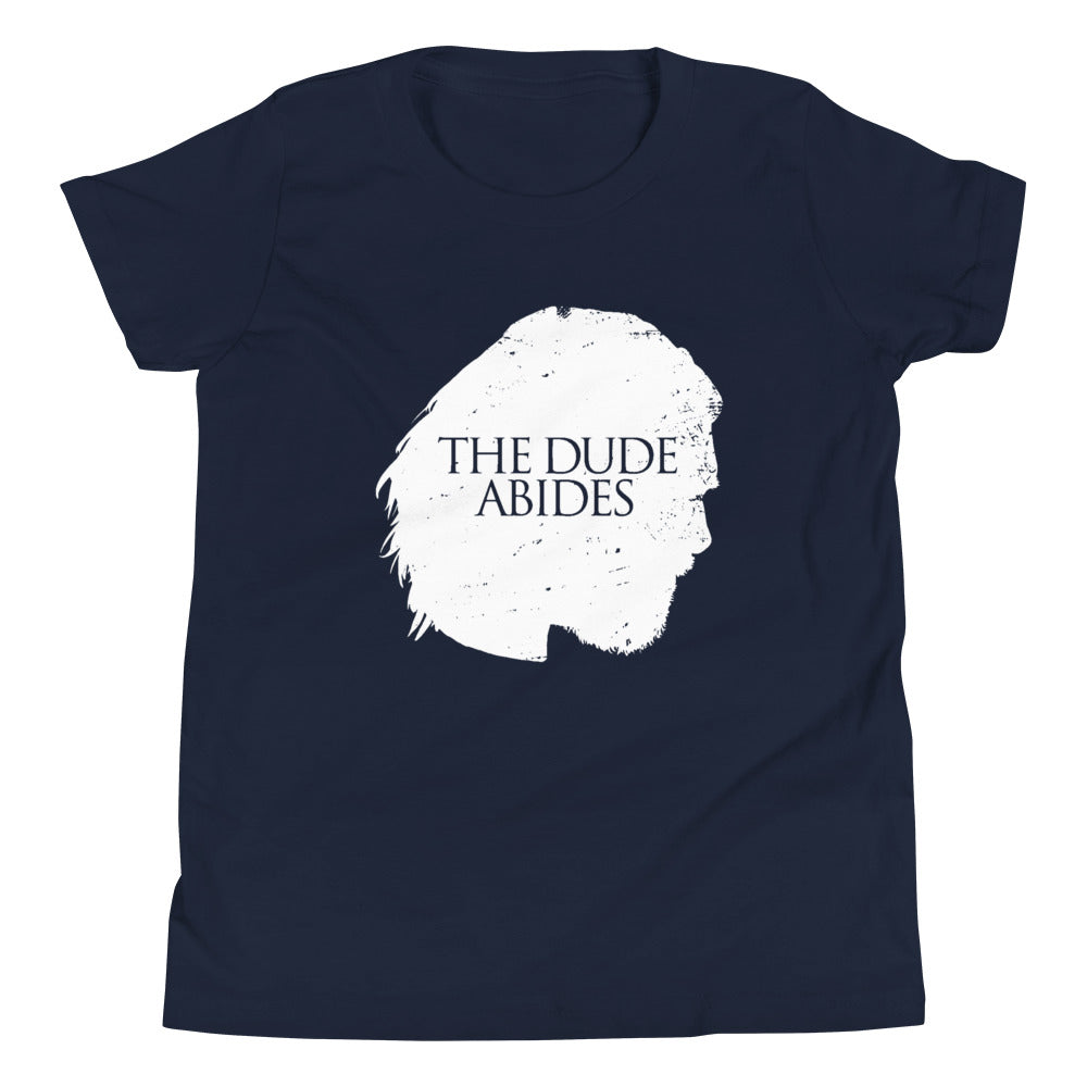 The Dude Abides Kid's Youth Tee Hoodie, Sweatshirt | PureTeeCo.com (Image 2)