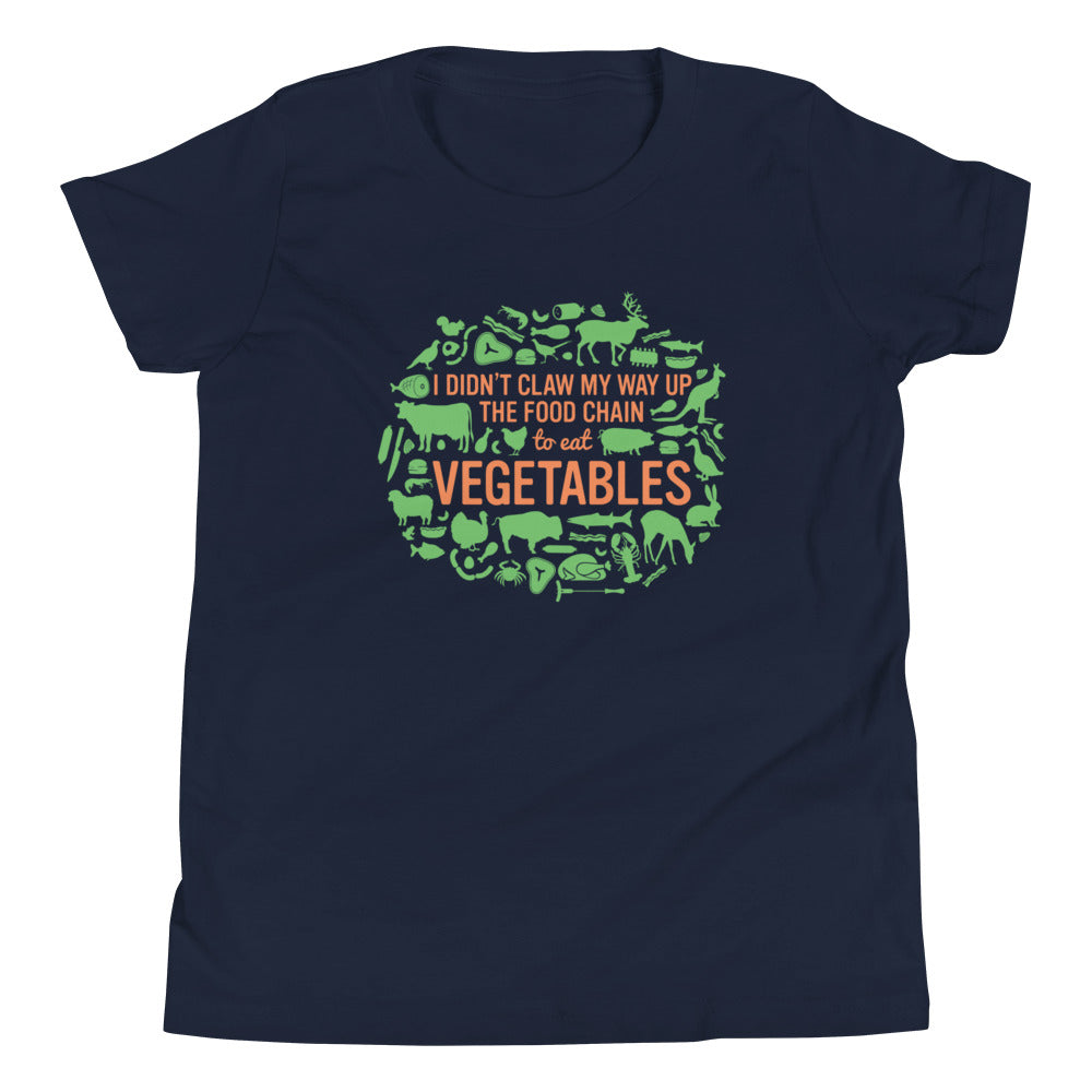 Top Of The Food Chain Kid's Youth Tee Hoodie, Sweatshirt | PureTeeCo.com (Image 3)