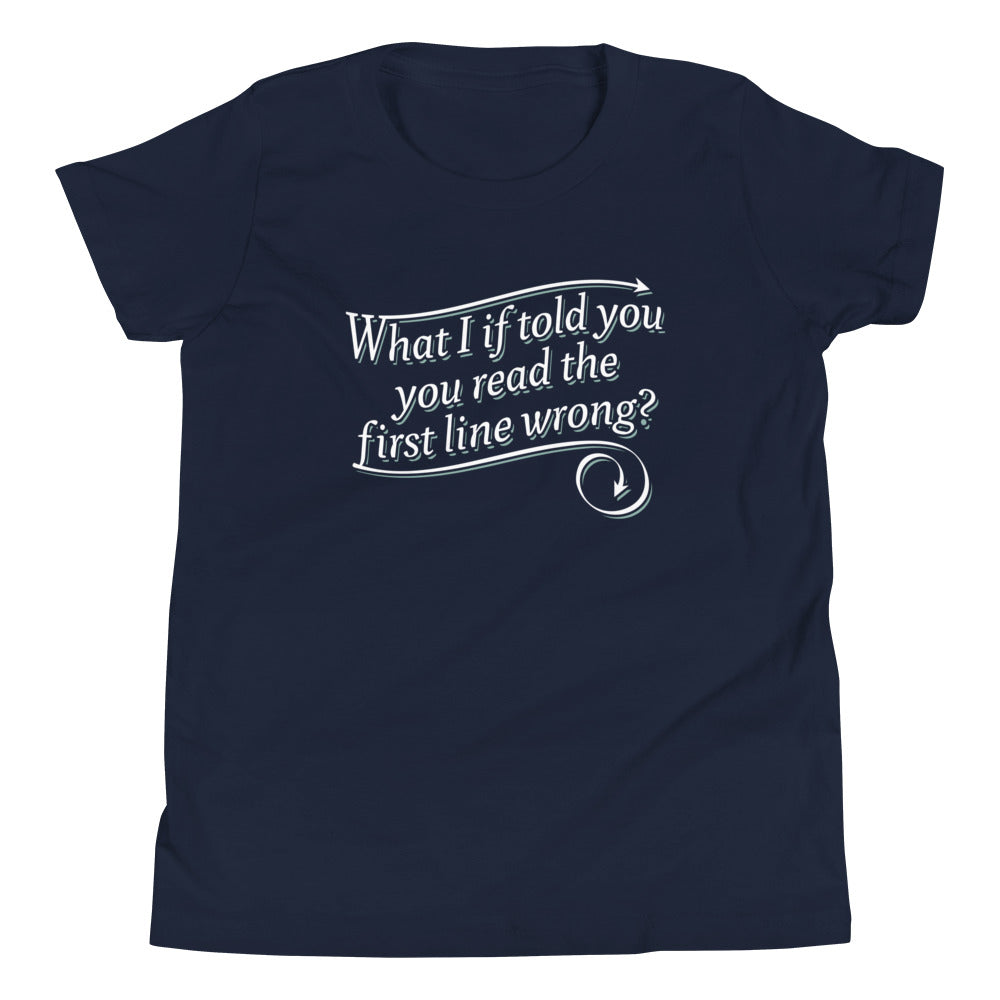 What I If Told You Kid's Youth Tee Hoodie, Sweatshirt | PureTeeCo.com (Image 1)
